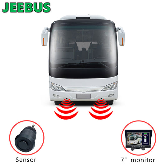 Ultrasonic Radar Parking Sensor System 10 Radar Sensors for School Bus