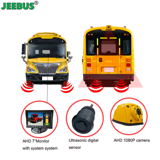 Mine truck parking sensors Digital Vision Ultrasonic Mine truck reversing radar System