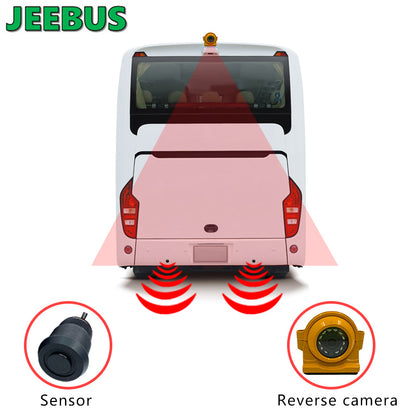 Ultrasonic Radar Parking Sensor System 10 Radar Sensors for School Bus