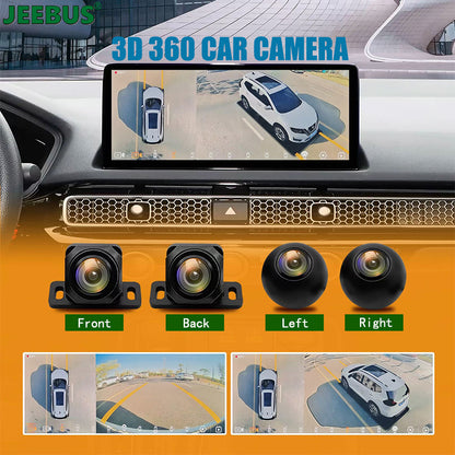 3D 360 Degree Bird View Camera System For Cars Universal Model 190