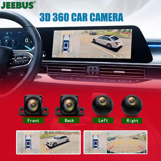 3D 360 Degree Bird View Camera System For Cars T5