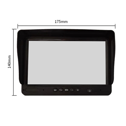 7 inch 4CH monitor system