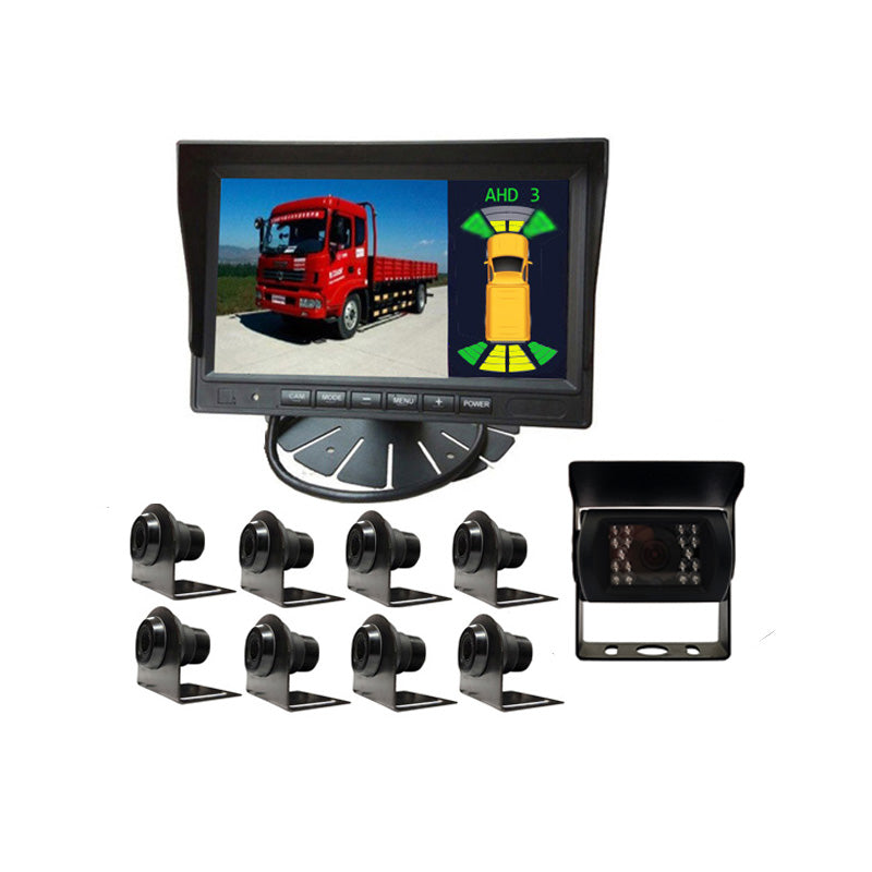 Bus reversing radar Digital Vision Ultrasonic BUS parking sensors System