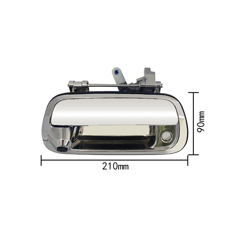Резервная камера задней двери для Toyota Trundra 2002-2006, серебристая